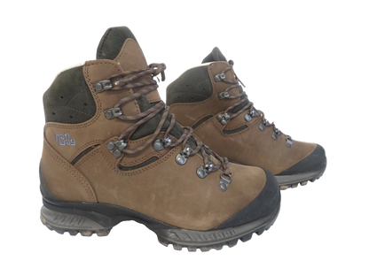 Hanwag Tatra II GTX Walking Boots UK 7 EUR 40.5 Brown Nubuck Leather Wide Fit