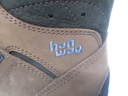 Hanwag Tatra II GTX Walking Boots UK 7 EUR 40.5 Brown Nubuck Leather Wide Fit
