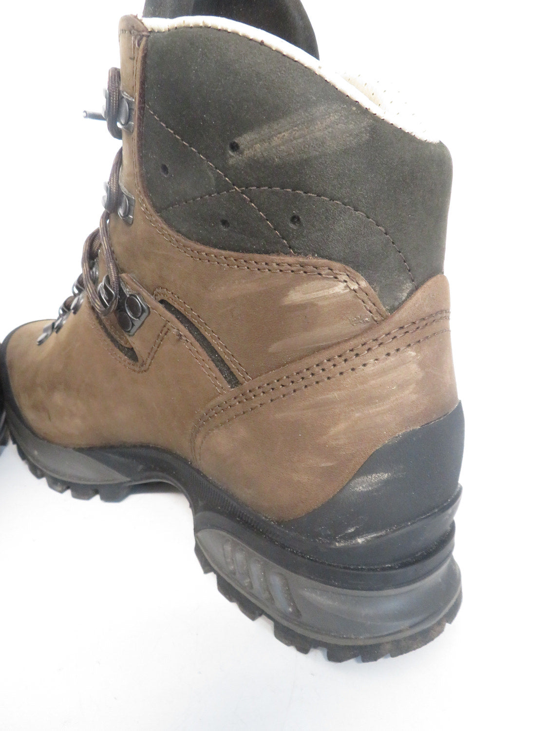 Hanwag Tatra II GTX Walking Boots UK 7 EUR 40.5 Brown Nubuck Leather Wide Fit