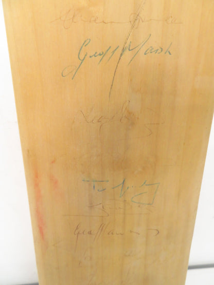 Gray-Nicolls Mini Cricket Bat Ashes 1989 Signed Geoff Marsh Australia Team XXXX